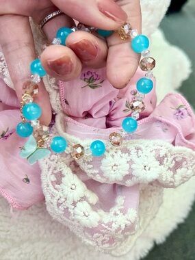 Real Crystal Butterfly Bracelet